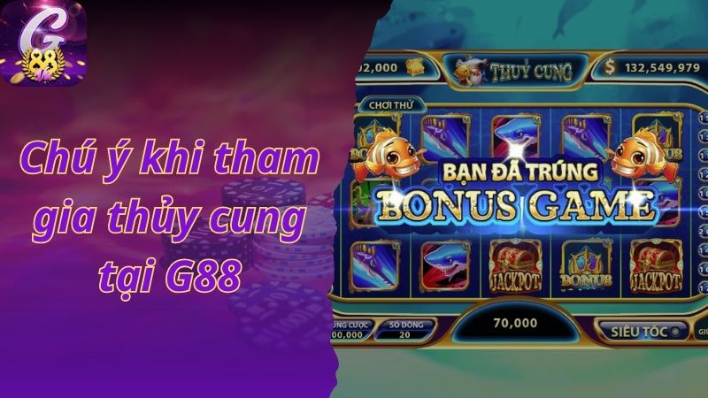 Chú ý khi tham gia thủy cung tại G88